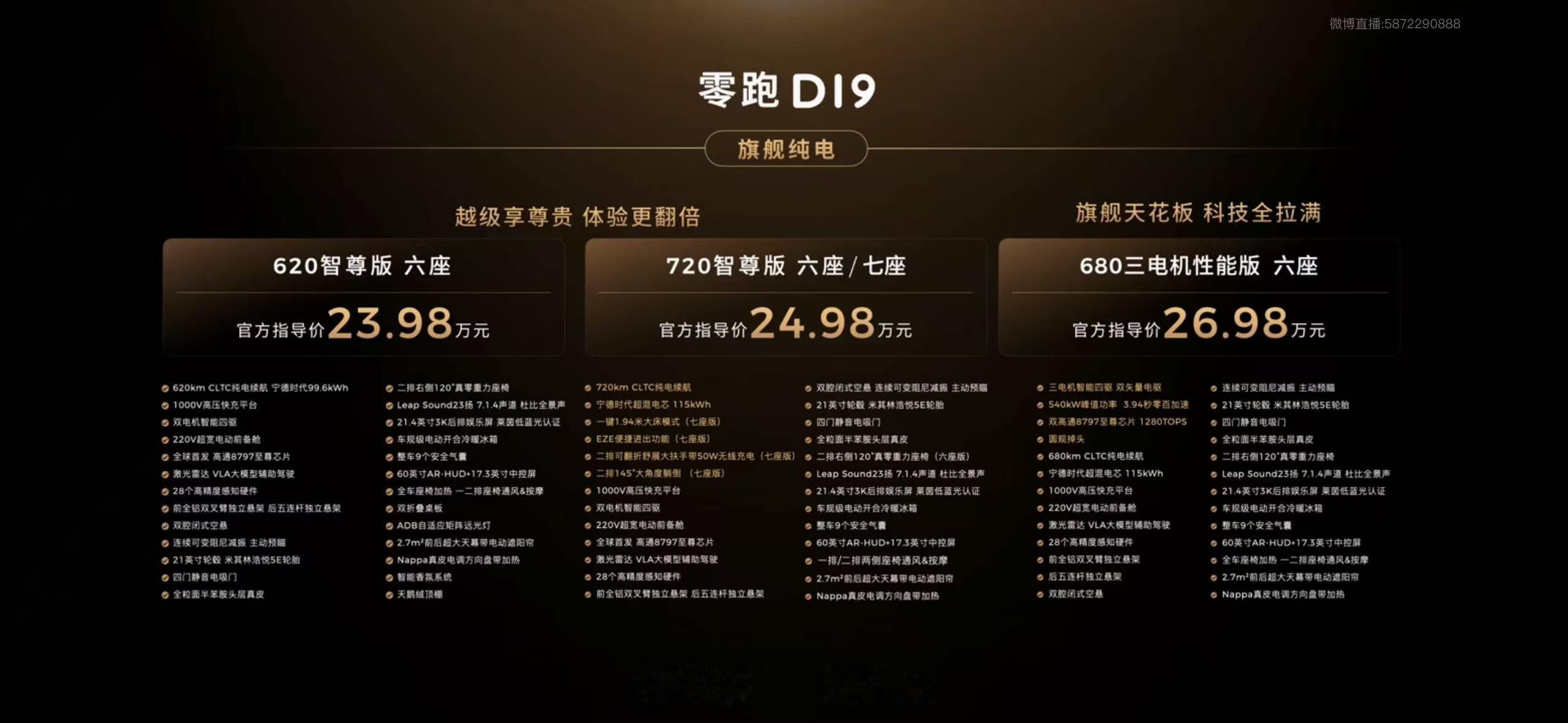 零跑D19正式上市！旗舰增程+纯电，豪华配置，价格却不到22万起！零跑发布会✅ 