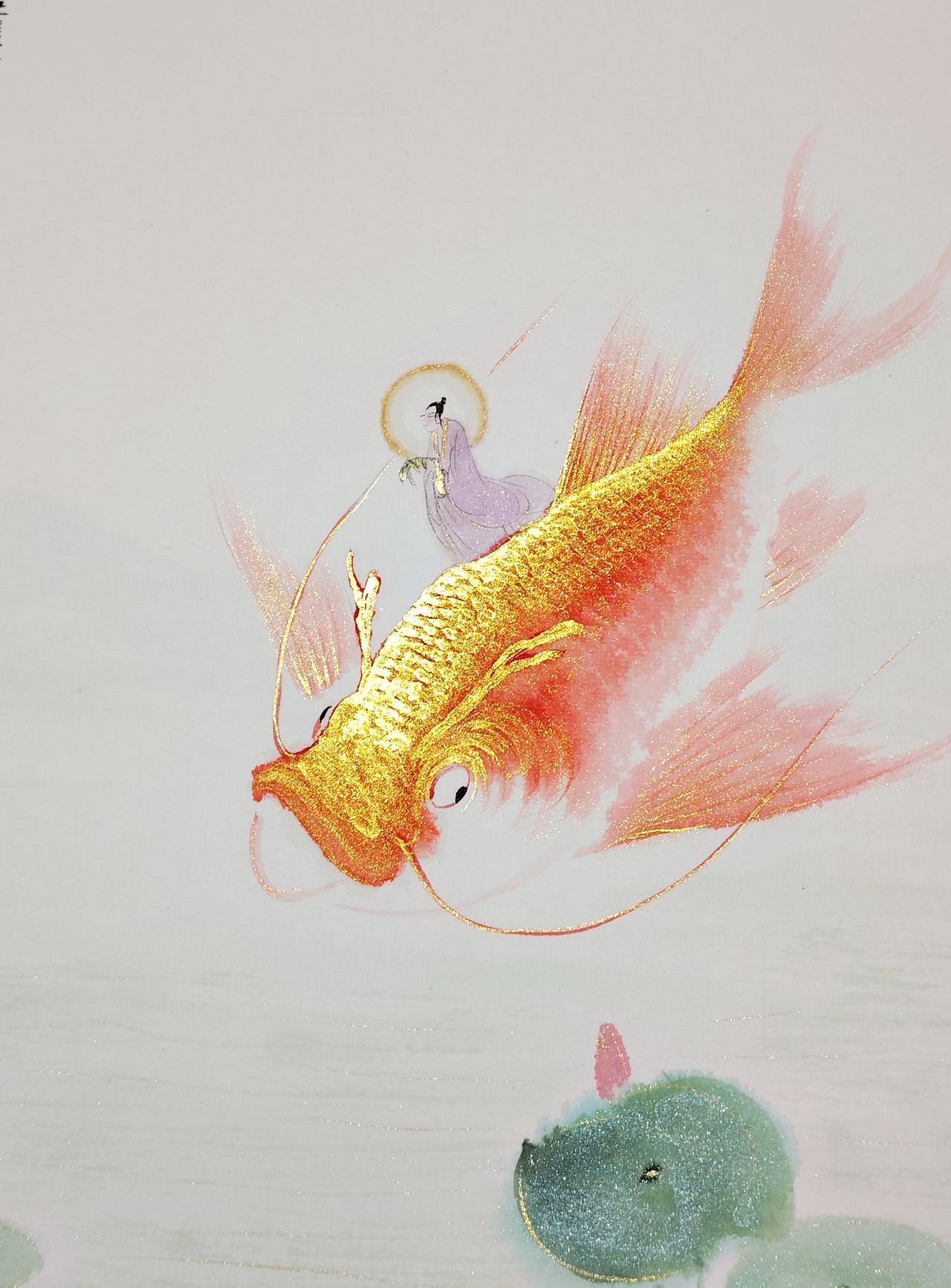 观自在中国画的精髓是什么非子画鱼 非子鱼