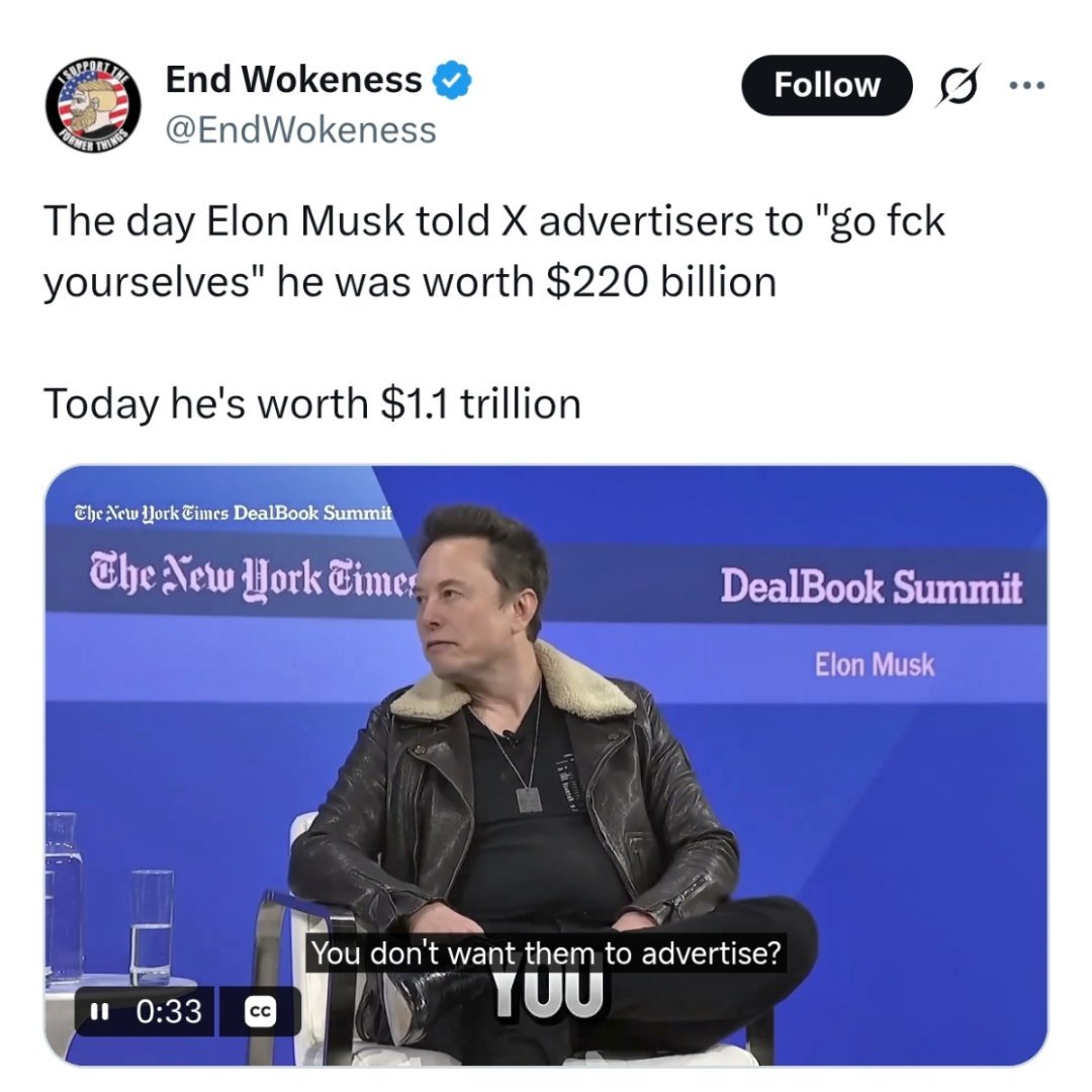 马斯克曾以为SpaceX成功率不到10%¹ 马斯克当年买下推特，对广告商不屑一顾