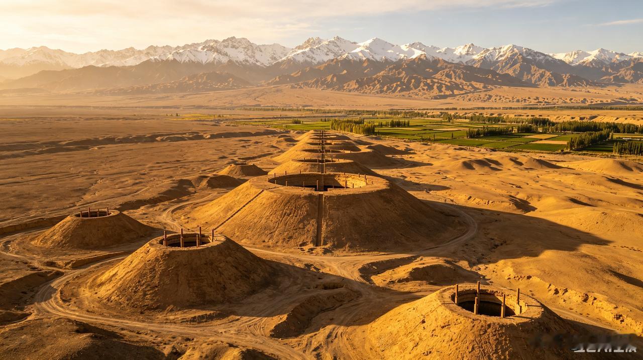 [世界奇迹新疆坎儿井（坎儿孜/Karez）]
 
一、基础定位
 
坎儿井是荒漠