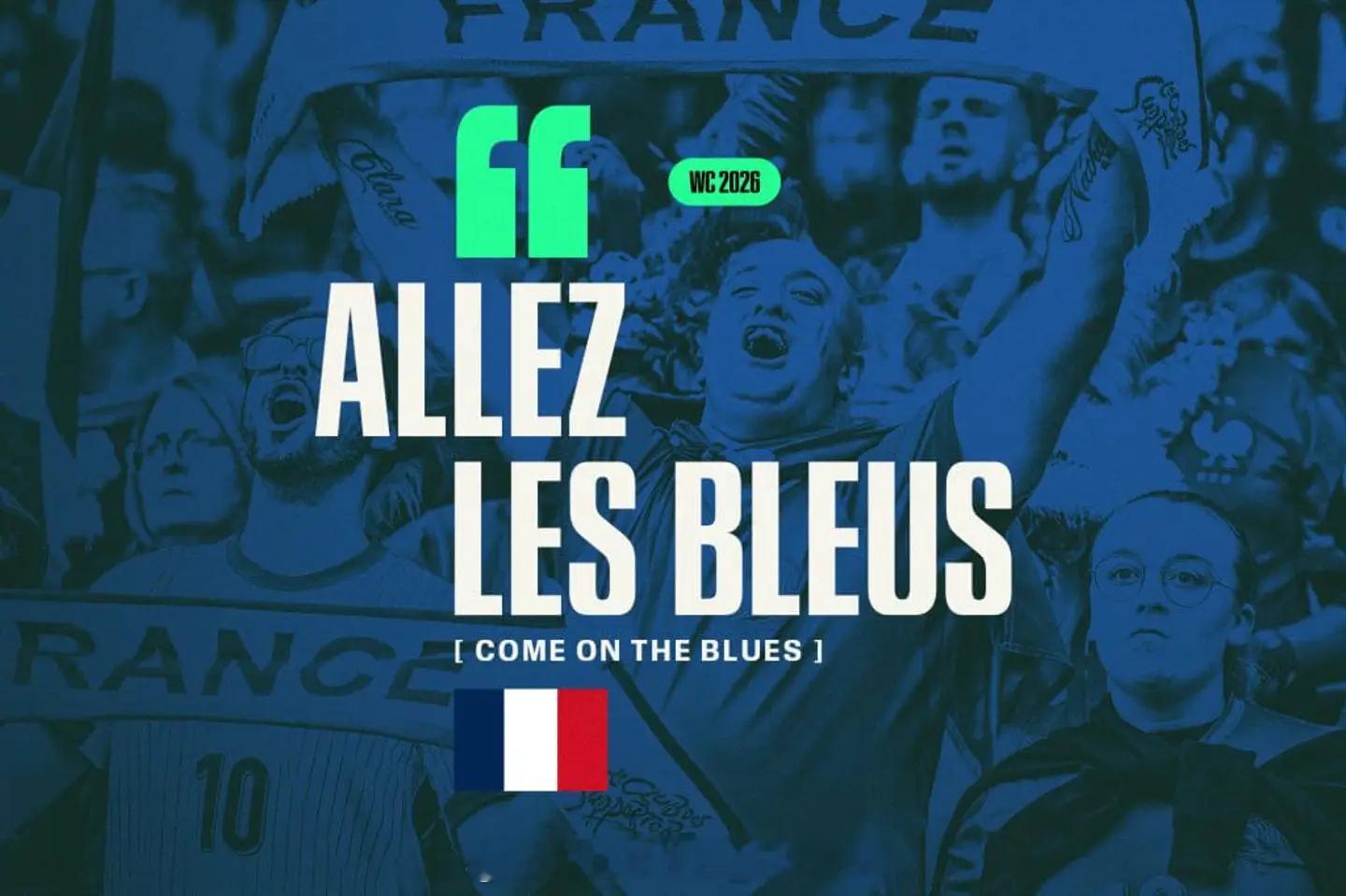TA《The Language of Soccer》：I组 法国Allez le