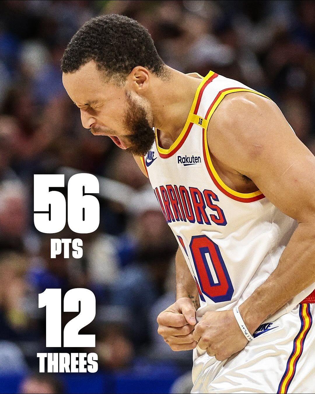 “一人一句话形容今天的库里！”库里