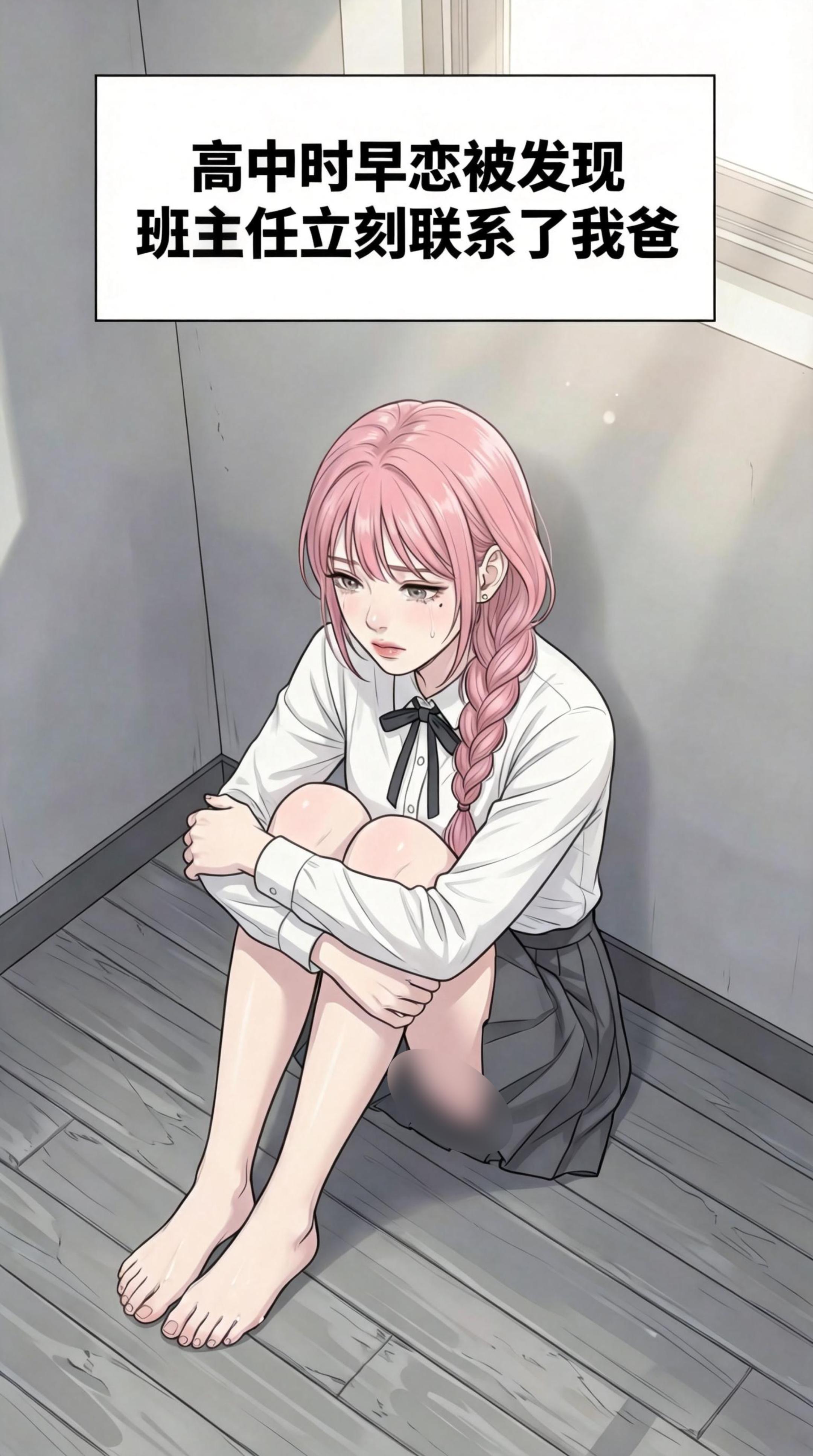 高中早恋被父母发现...。