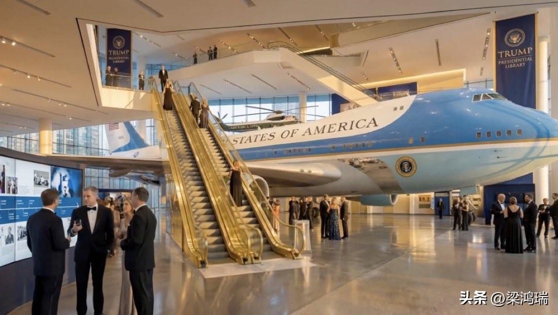 根据 2026 年 3 月 30 日发布的最新官方渲染图和相关报道，特朗普总统图