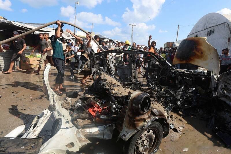 加沙多地遭空袭致4人死亡，以色列称击毙哈马斯财务官员海外新鲜事 巴勒斯坦卫生部门