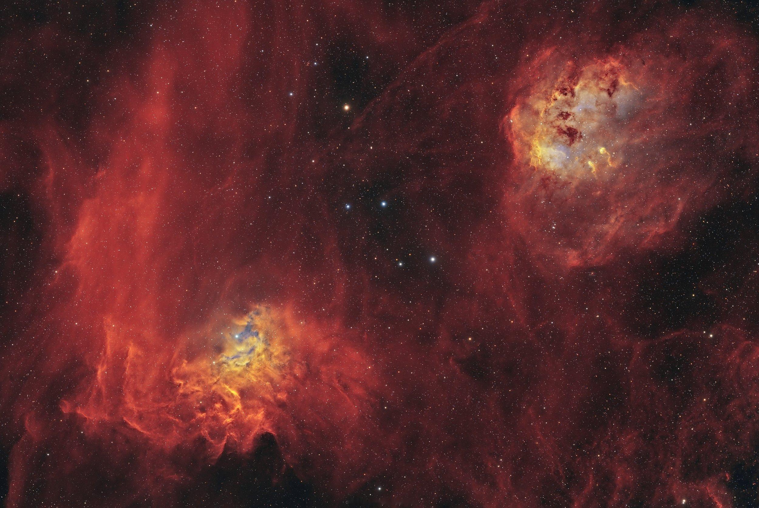#每天一天文图# 深空里的星系[锦鲤附体] ​​​