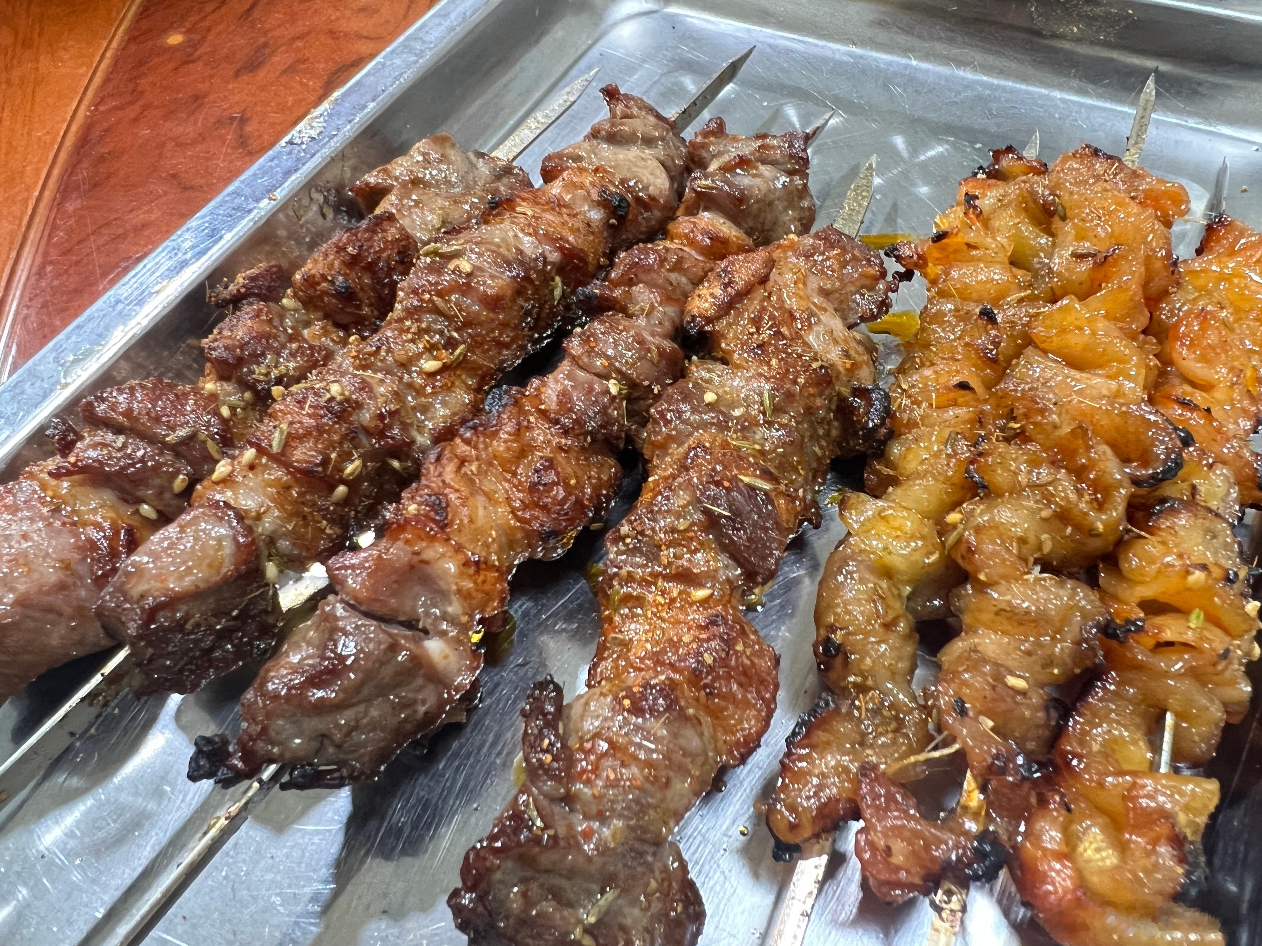 今晚不撸铁了来撸个羊肉串 ​​​