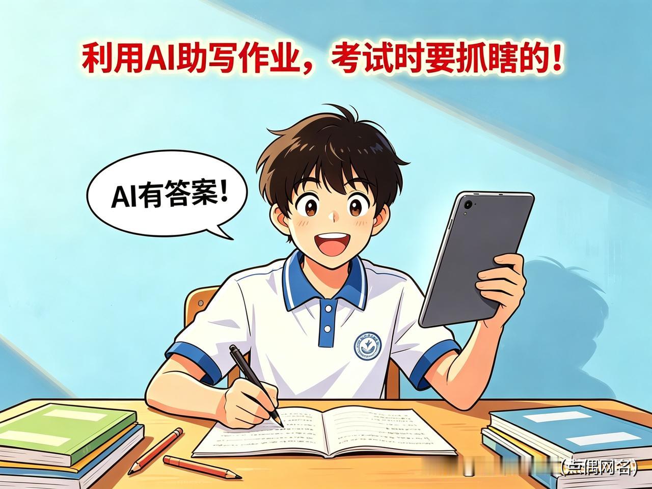💔AI竟然害了孩子？
　　今天办公室里的一位同事，讲述了他的苦恼：
　　他儿子