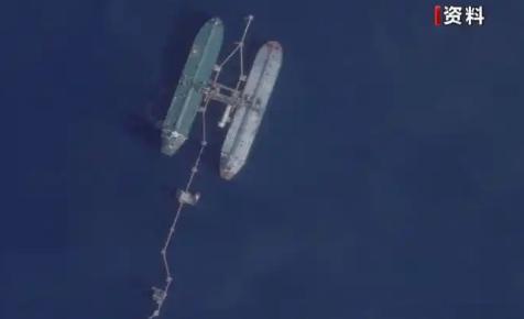 加勒比海到墨西哥湾的航线上，一艘被美军扣押的委内瑞拉超大型油轮，正朝着美国休斯敦