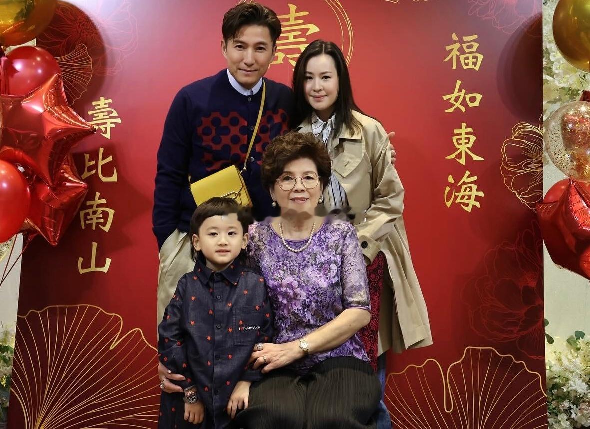 陈山聪母亲80大寿，林子善、黄浩然、郭政鸿和女儿参加寿宴。 ​​​