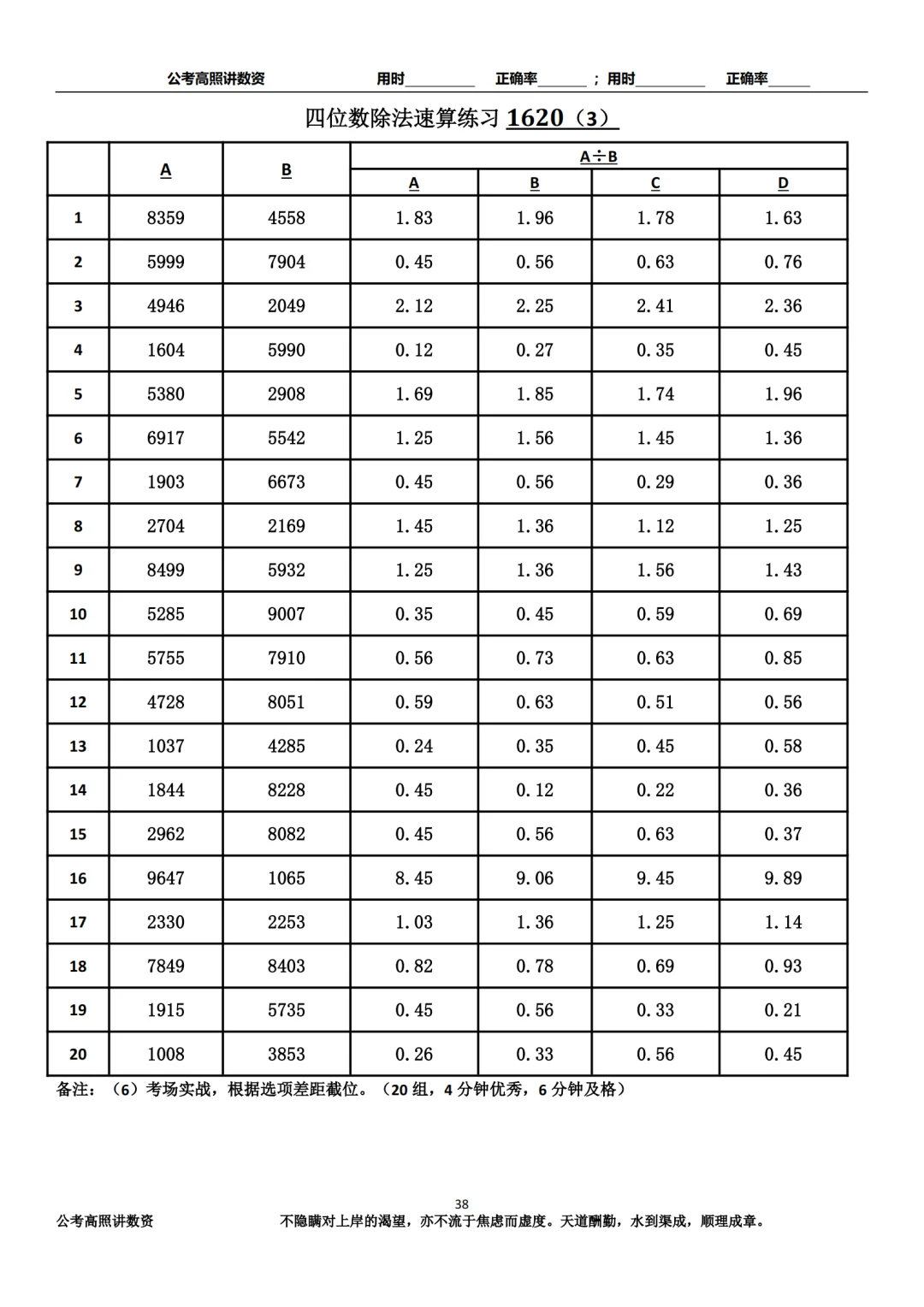 资料分析速算练习1620