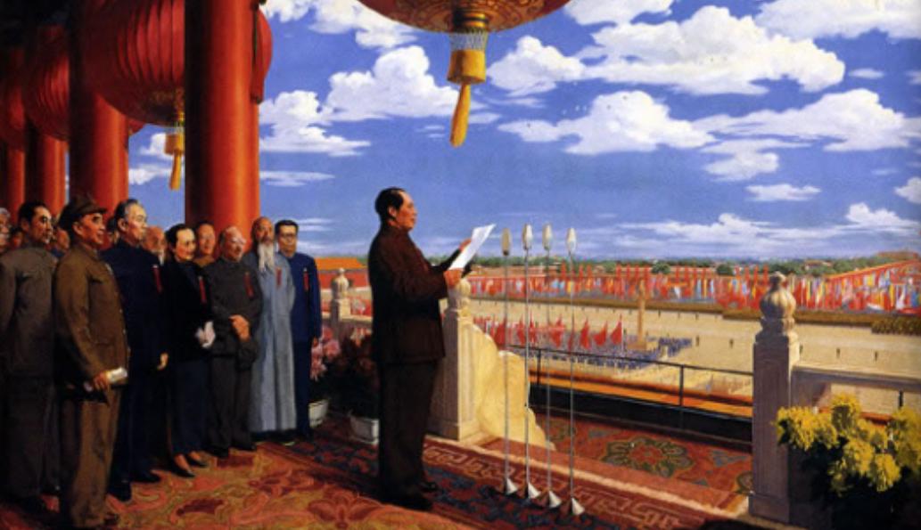 [微风]1949年开国大典结束后，毛主席到凌晨4点多才吃饭，他哽咽着对警卫员李家