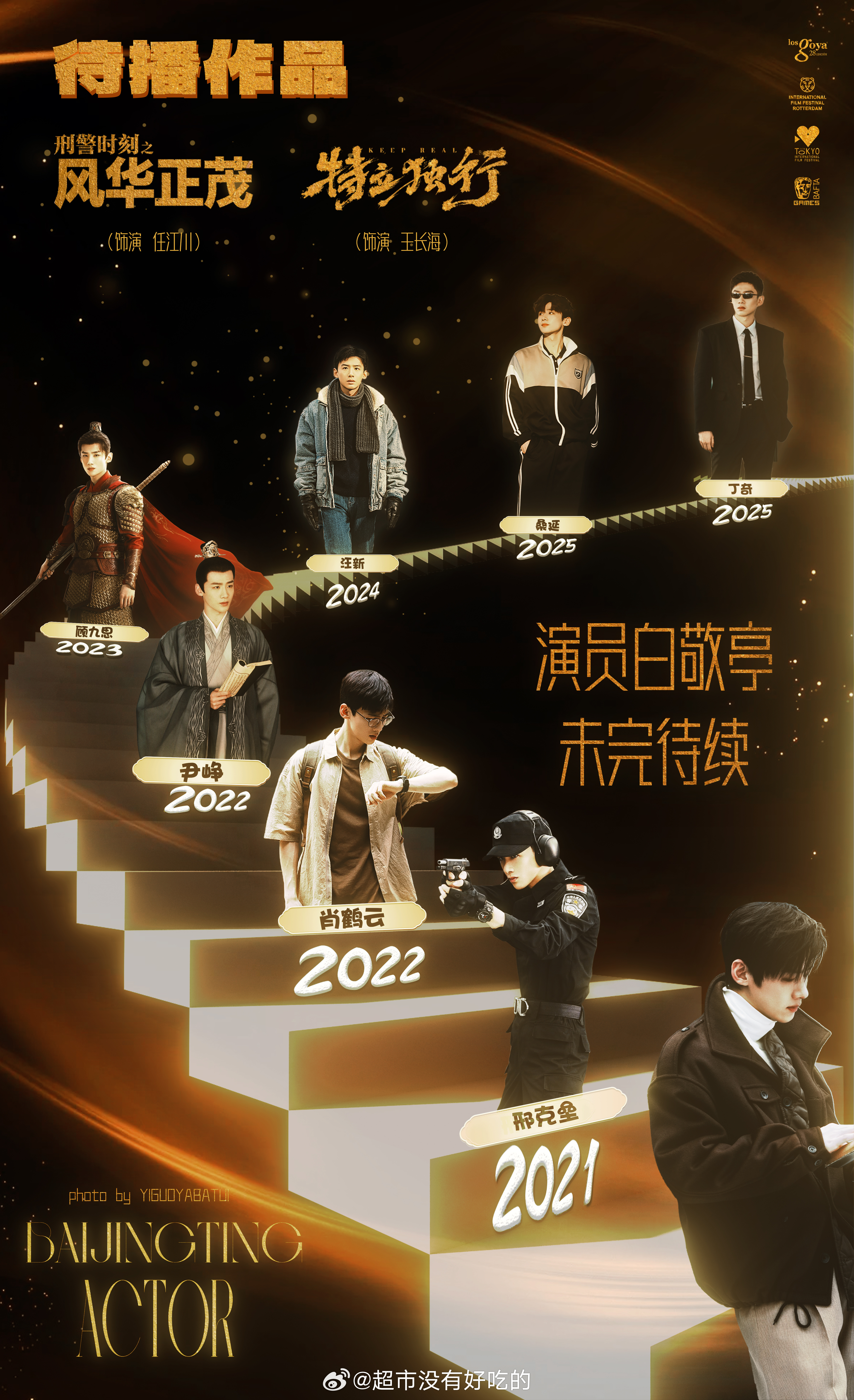 曝现在就出发4沈腾白敬亭带队有白敬亭就期待期待白敬亭接下来的刑警时刻，期待今年暑