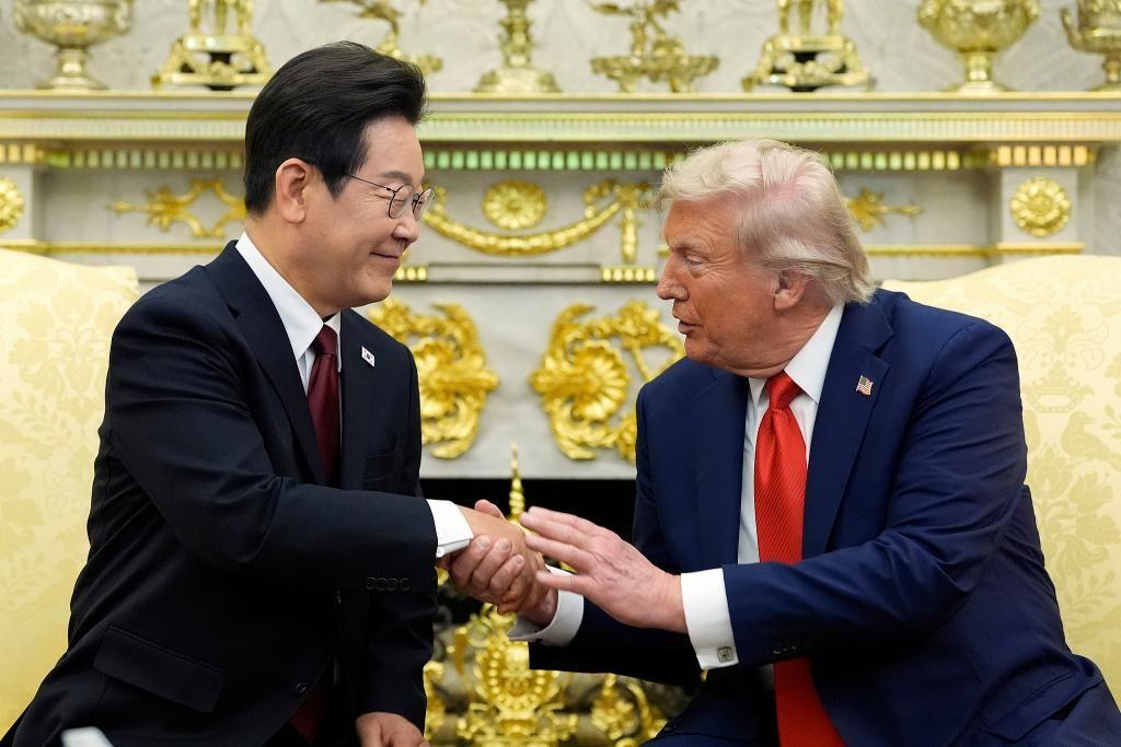 太不给面子了！韩国总统李在明访美为期三天，却遭遇了堪称访美最差待遇，只有2名美国