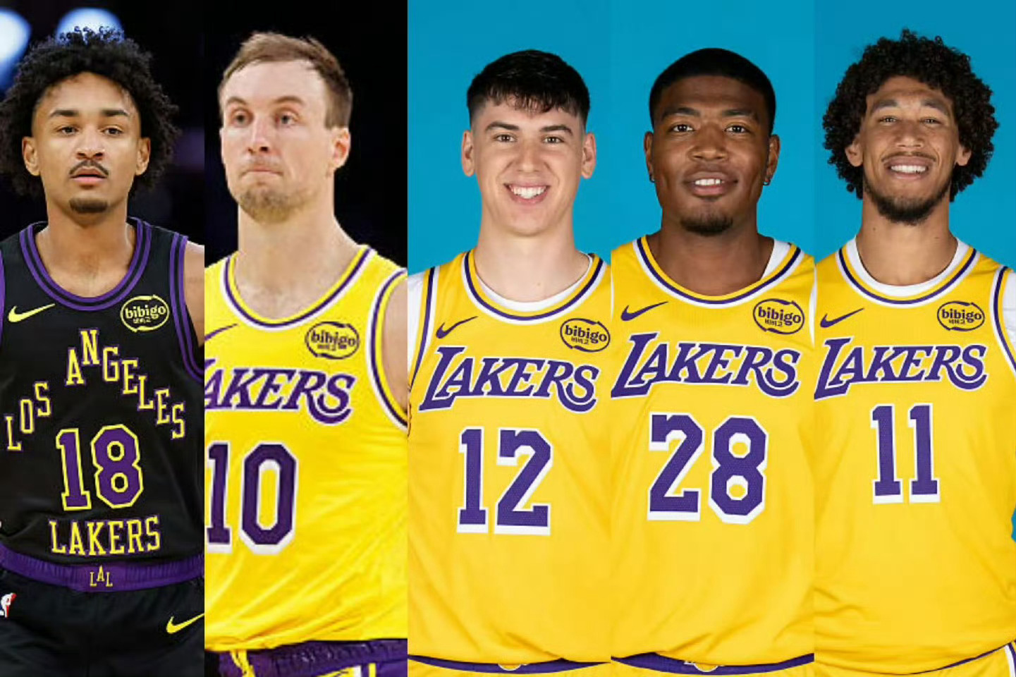 都这样了，就不能让布朗尼打一回首发吗。马刺vs湖人洛杉矶湖人