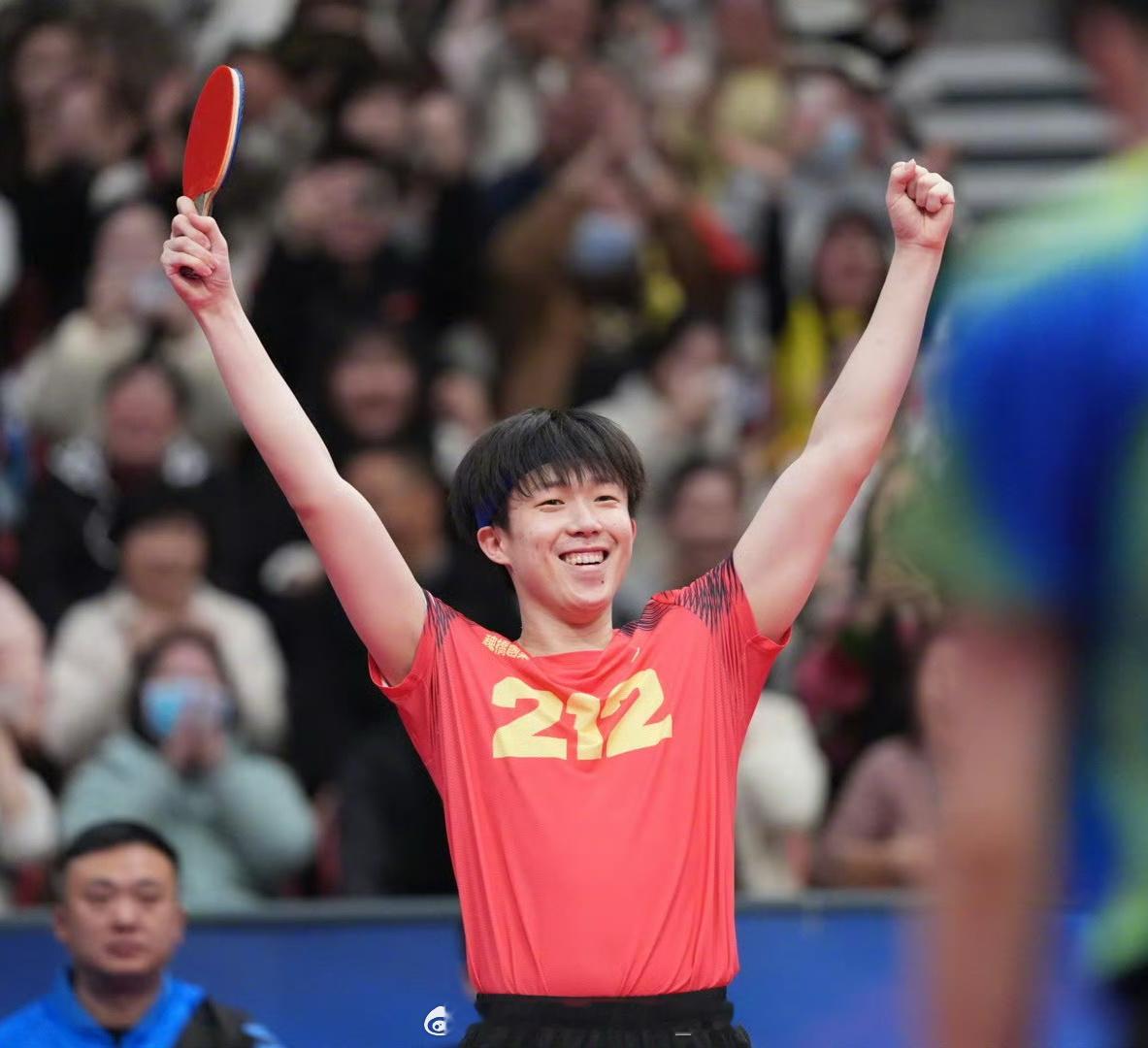 王楚钦3比1孙闻 好宝宝！萌宝宝！ 