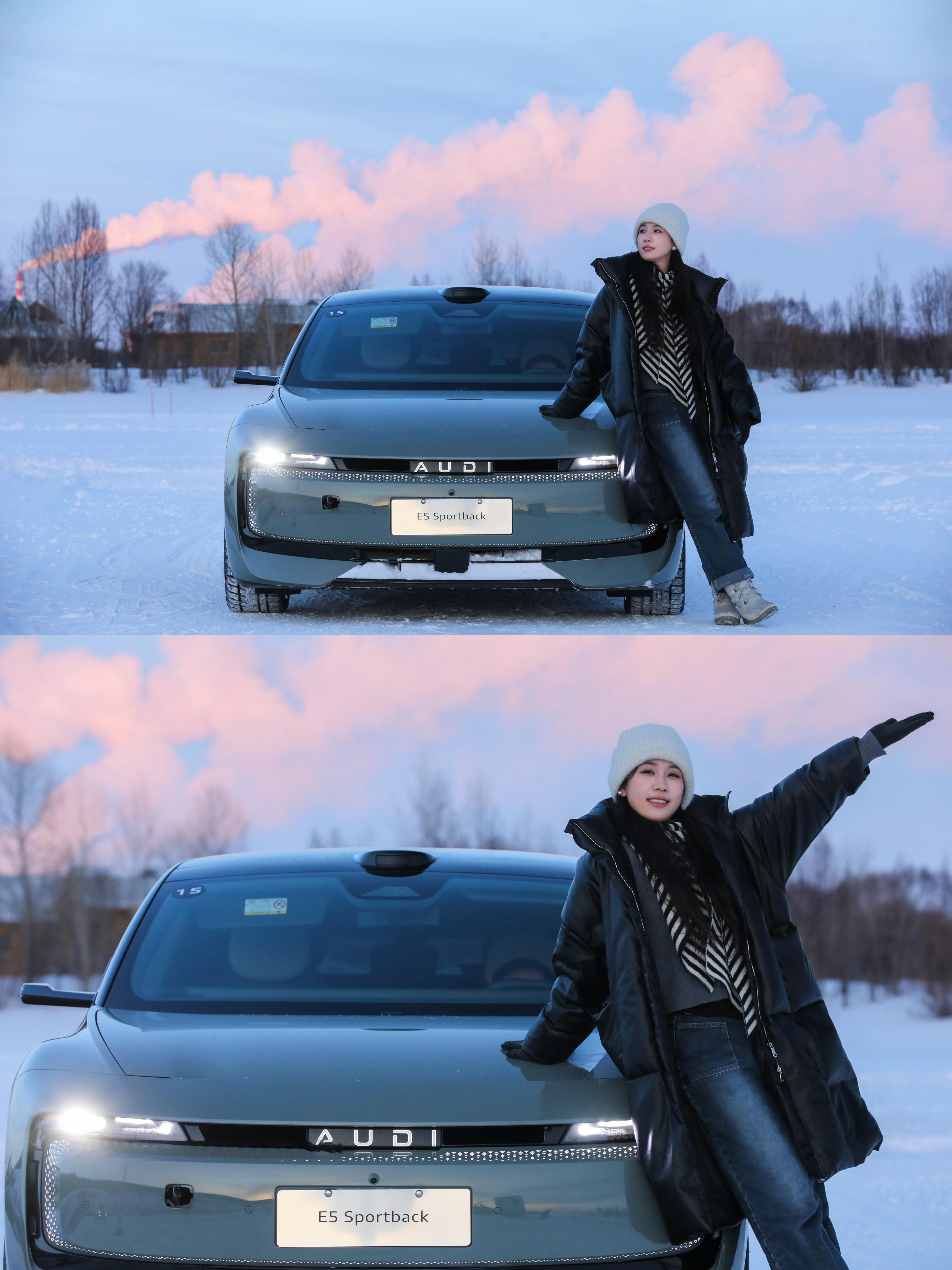 今年的第一场冰雪试驾～收工！卷妹的日常卷妹的唠嗑ootd