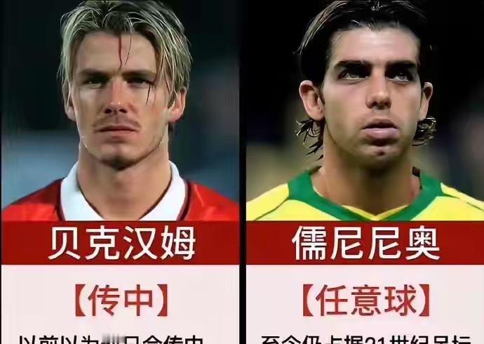 代表世界足球各个领域的传奇人物！ 