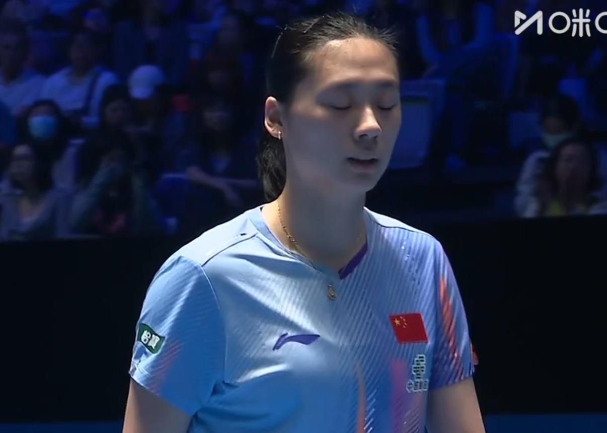 陈熠雄起了！把削球手打的毫无还手之力，

昨天和桥本帆乃香的比赛中输球后，
看来