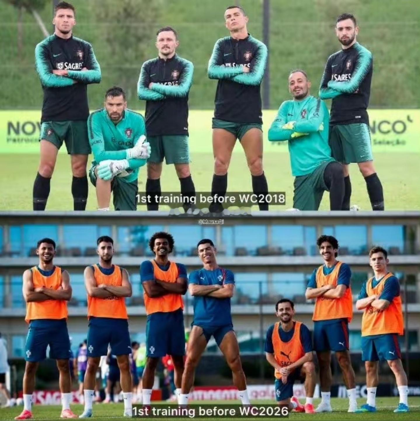 ⚽葡萄牙开启2026世界杯首训！全队集结投入备战，C罗现身训练场状态在线，磨合阵