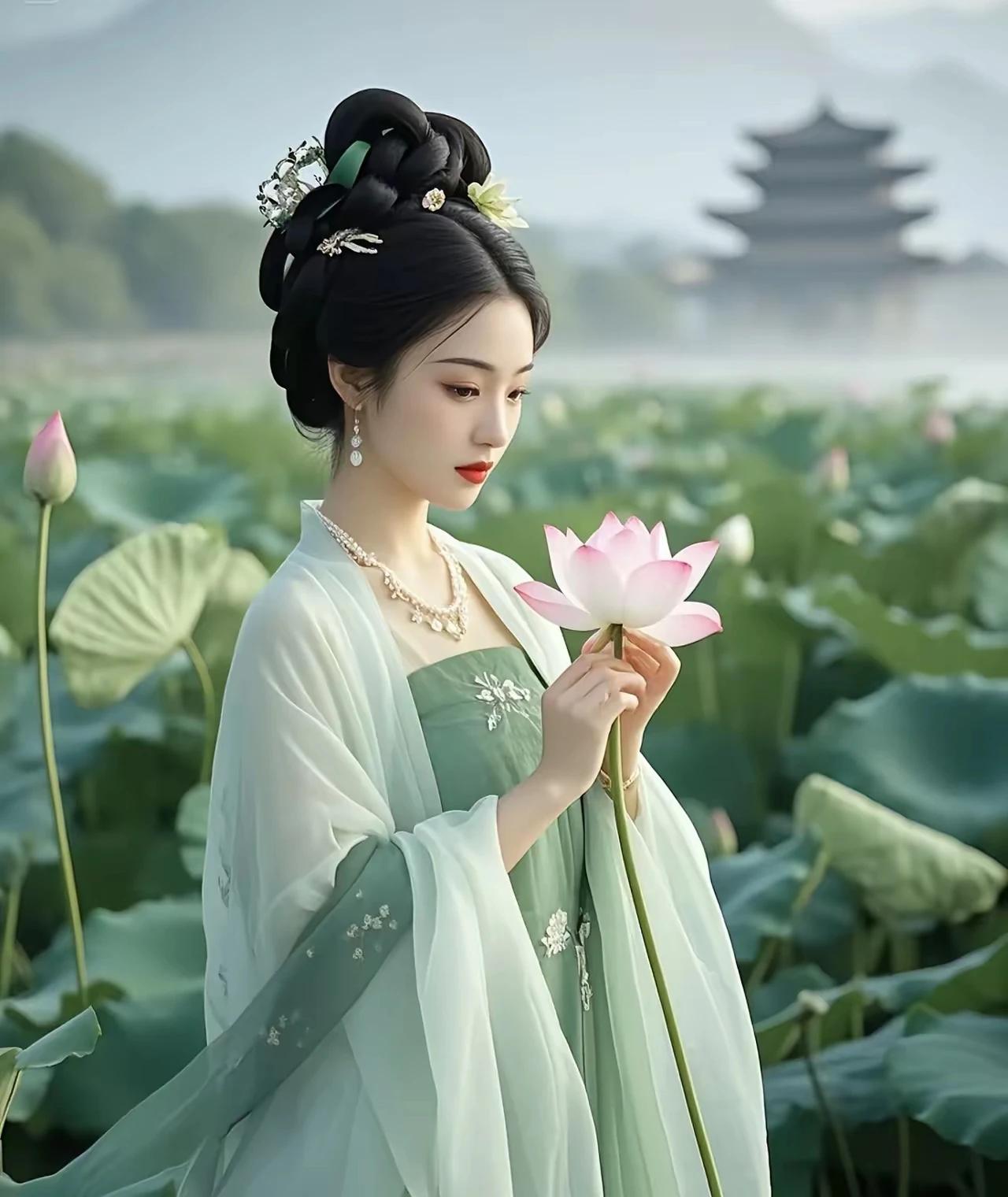 上联： 因荷而得藕
下联：藕断却丝连