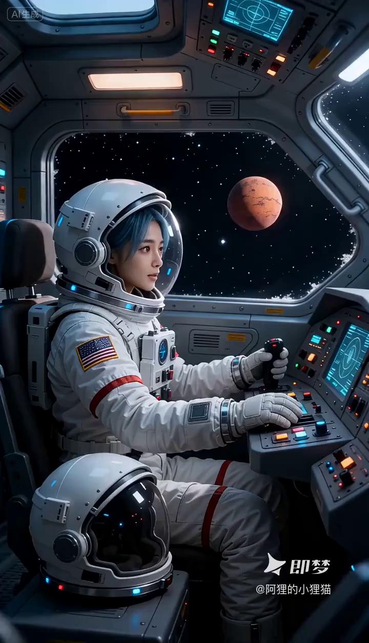 阿狸的小狸猫。
距离火星大气层还有三千公里，原来红色星球长这样。era号准备着陆