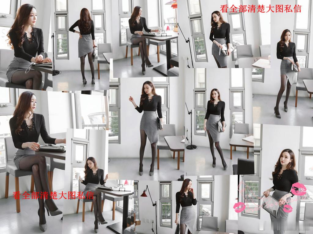咖啡店里的职业女性... ​​​