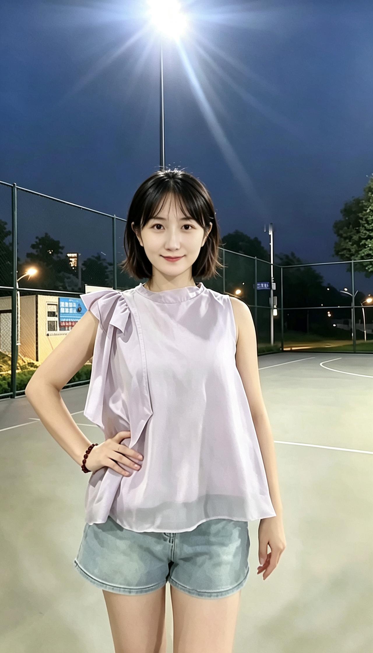 这样的穿者打扮真的适合五十岁的老阿姨吗，晚上出来还行，还是当家居服穿吧。