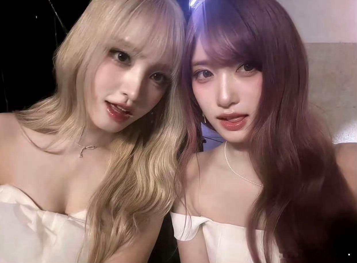 我想象中的我和闺蜜自拍 