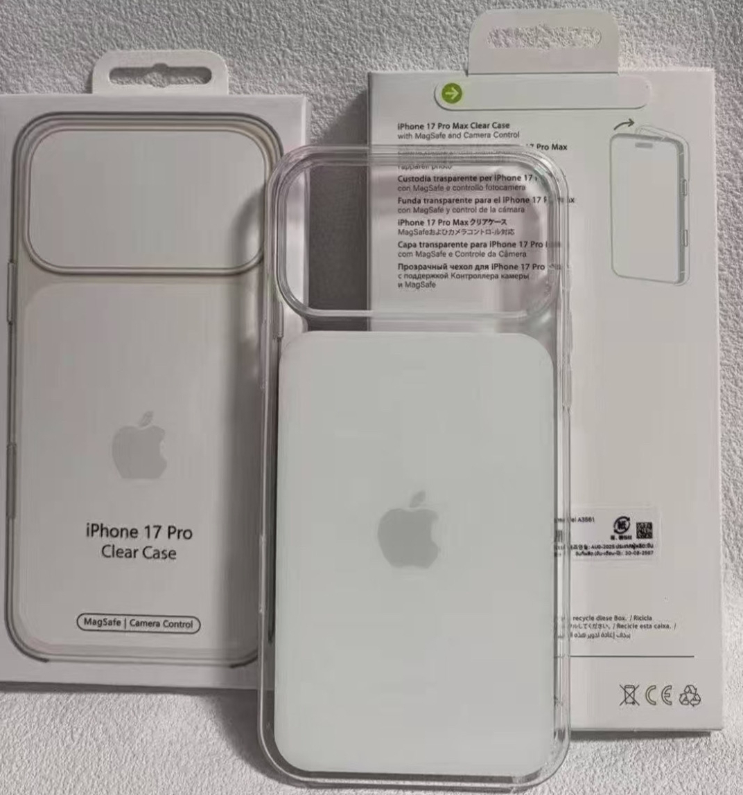 iPhone17Pro透明保护壳曝光 看着不如原先的透明壳好看呀，经典的MagS