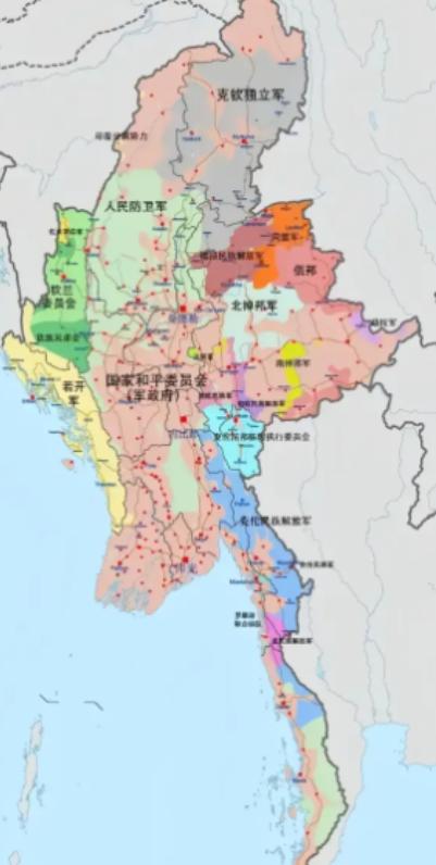 缅甸最大困扰是北方有个大国！缅甸最大的问题，就是划界的时候，吞并了很多不能吞下的