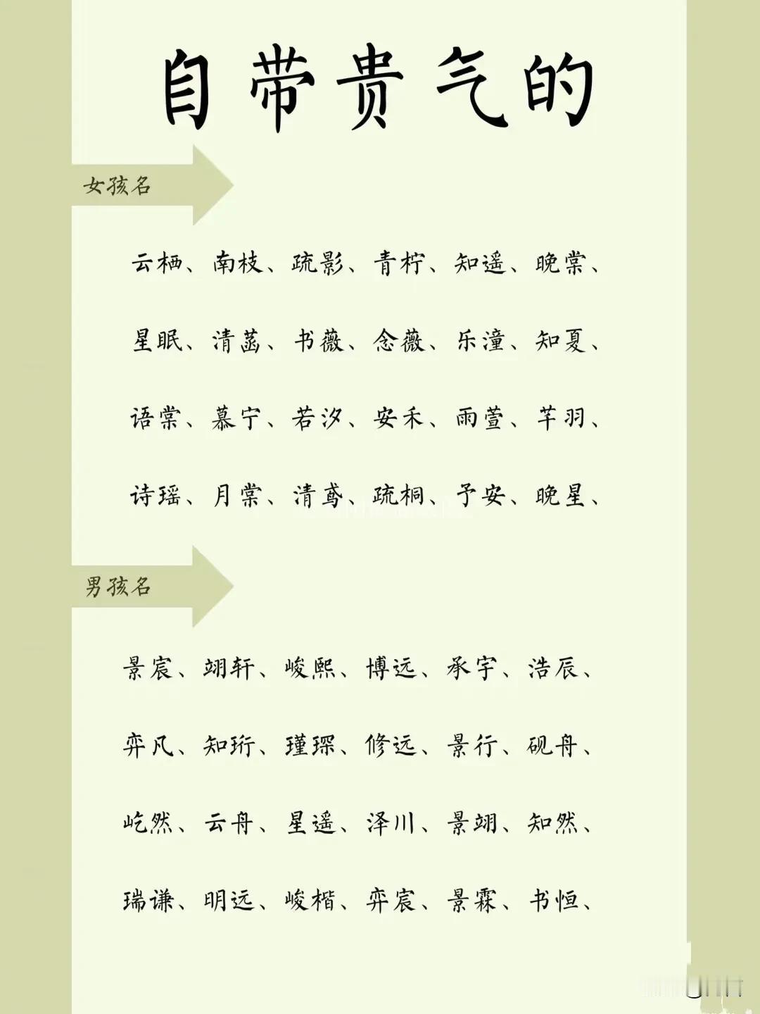 寓意极佳、自带贵气的宝宝名
 
男孩名：大气沉稳，藏贵气于风骨
 - 景曜
景指