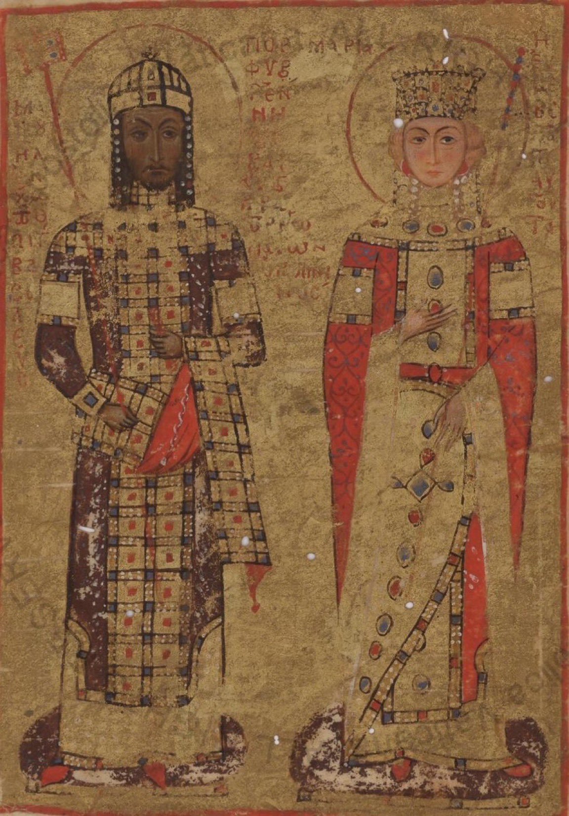 Portrait of Byzantine Emperor Manuel I K