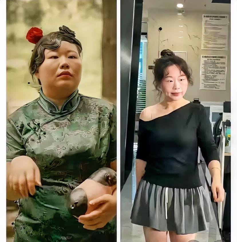 蒋胖胖减掉了60多斤，跟当时的贾玲一样，瘦掉了一个自己。它主要的减肥方法是喝
水