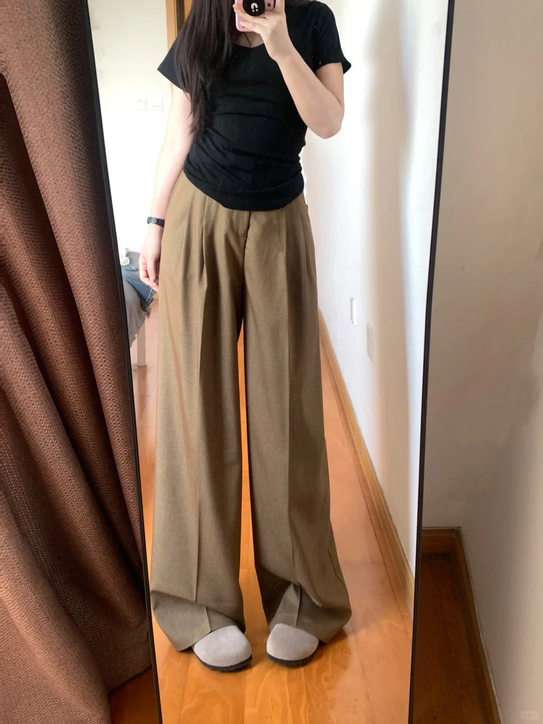 158/105微胖梨形买到超显腰细西装裤！🥰