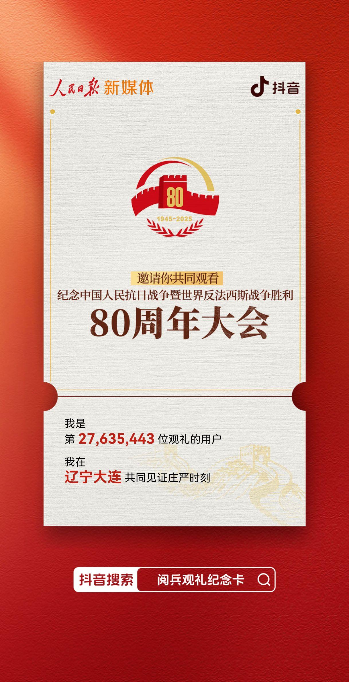 𝟭𝟵𝟰𝟱-𝟮𝟬𝟮𝟱。🇨🇳目光所致皆为华夏，五星闪耀皆为信仰”