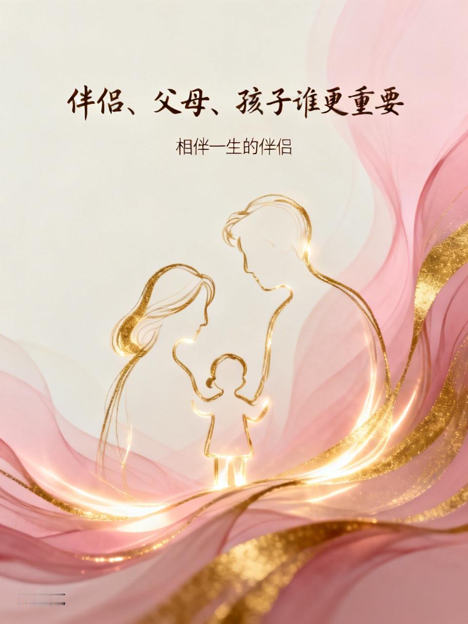 伴侣、父母、孩子谁更重要，这真是个让人纠结的问题。法律没给他们分出个高低，但从时
