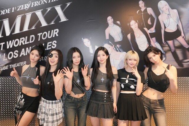 【tf】女团NMIXX在全部场次售罄的热烈氛围中，圆满结束北美巡演。此次巡演为其