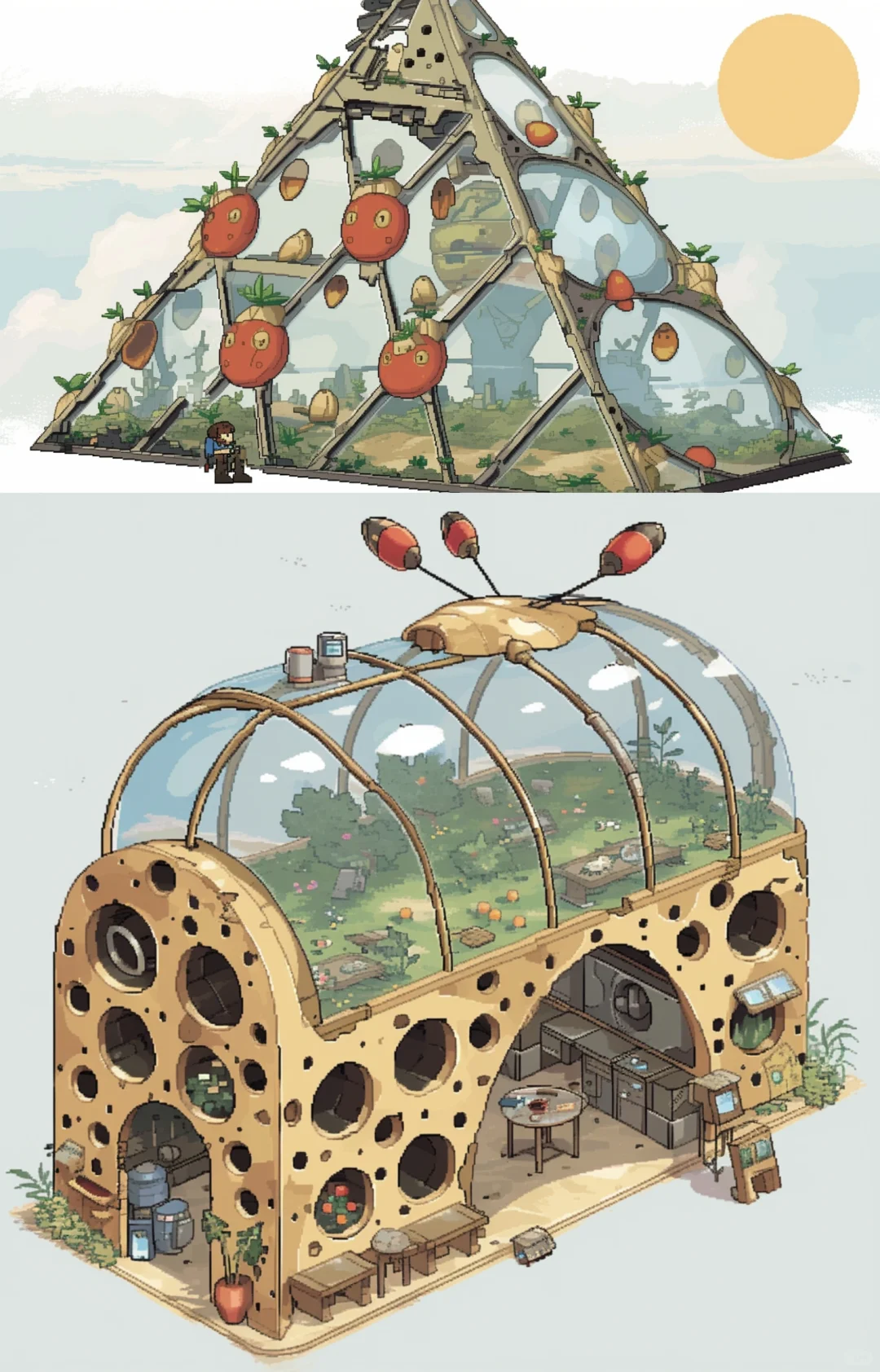 天空之城碎片复原