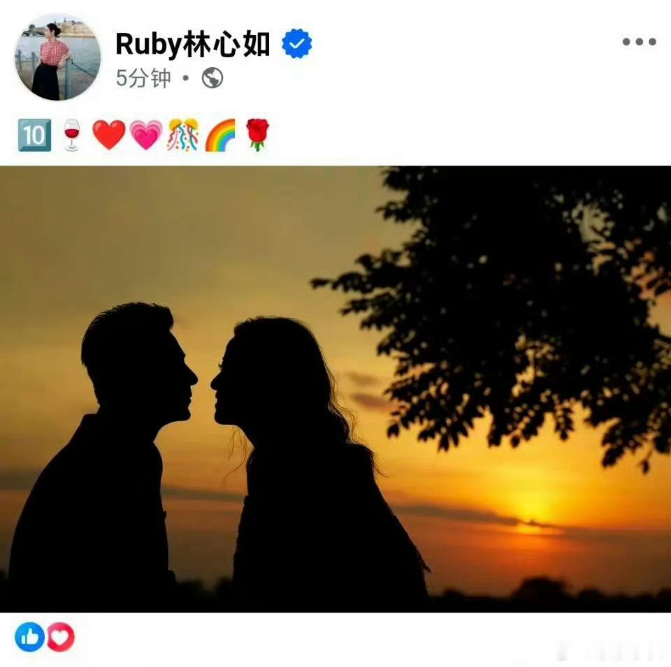 林心如霍建华结婚十周年真夫妻👍继续幸福，永永远远 