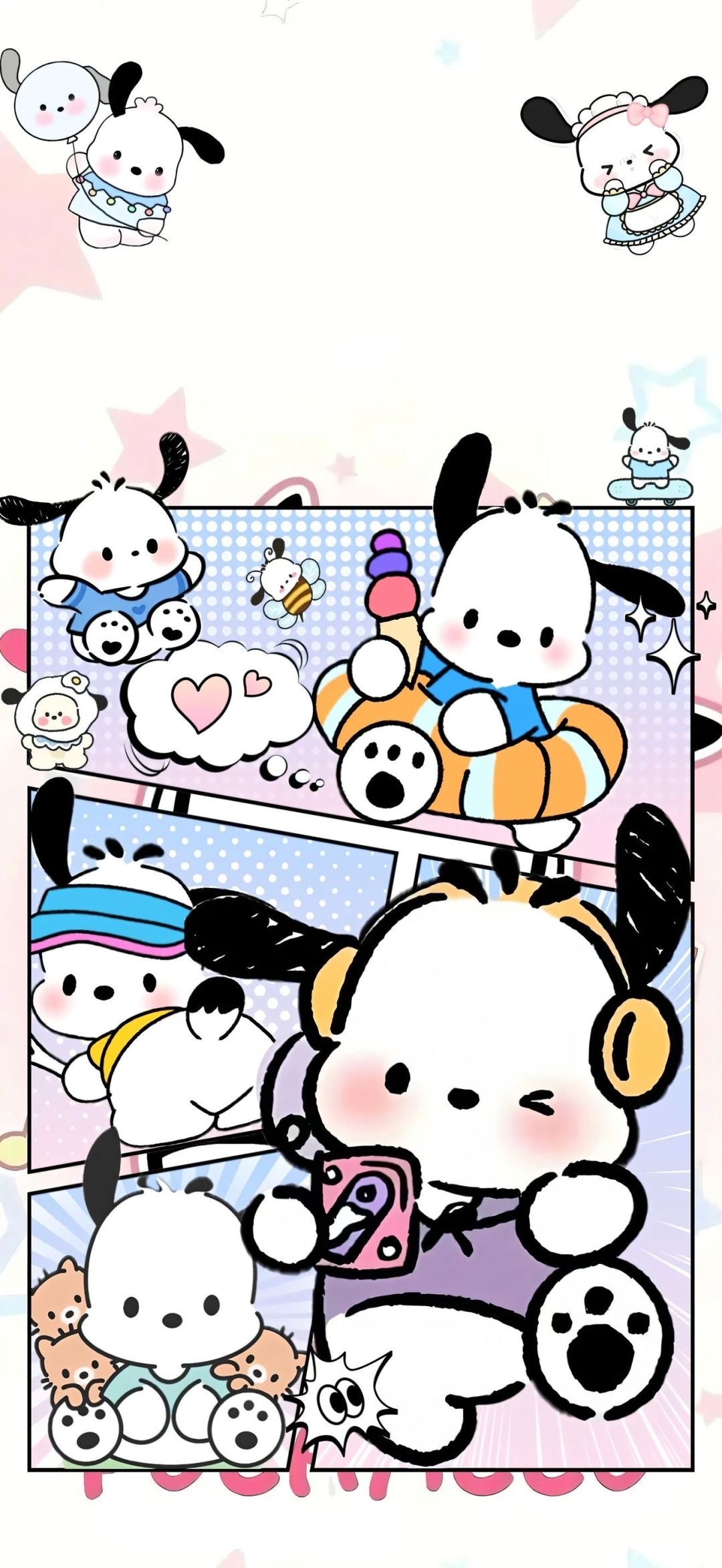 三丽鸥壁纸  |  帕恰狗  |  凯蒂猫  |  库洛米  |  人鱼汉顿  