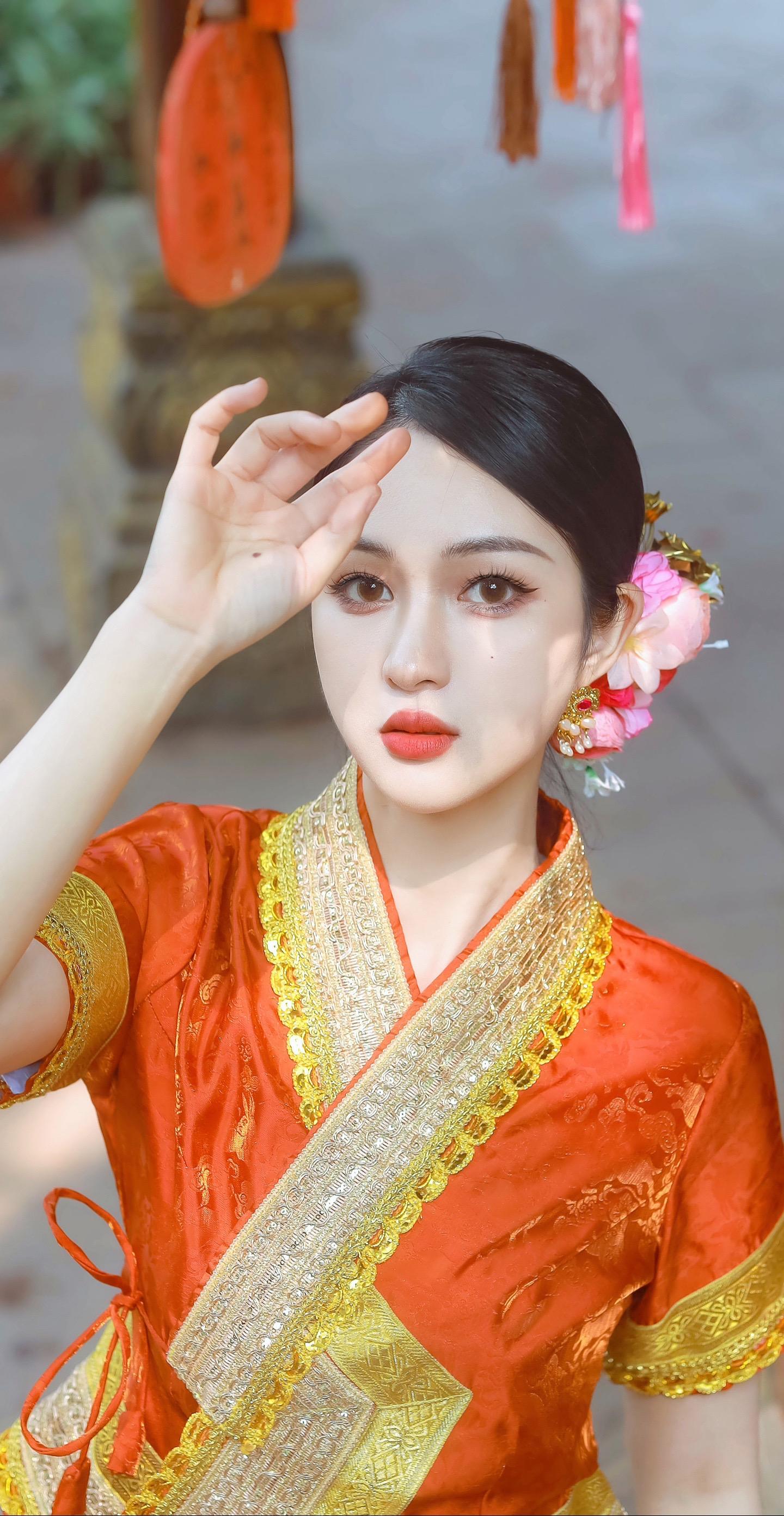 已经开始期待泼水节的到来啦！