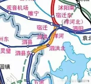 江苏宿迁市和合肥市大铁路枢纽和小铁路枢纽