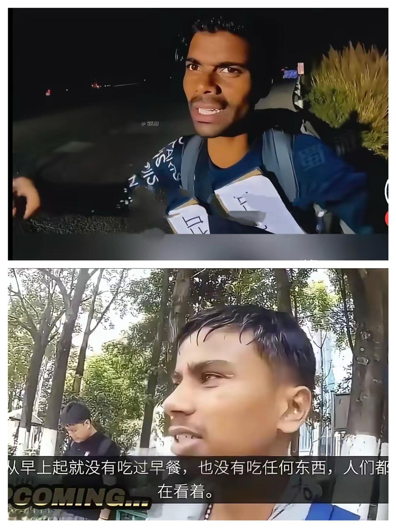 一个身踹150元的印度三哥跑到昆明穷游，一路蹭车蹭吃蹭喝的，结果在昆明没人给他吃