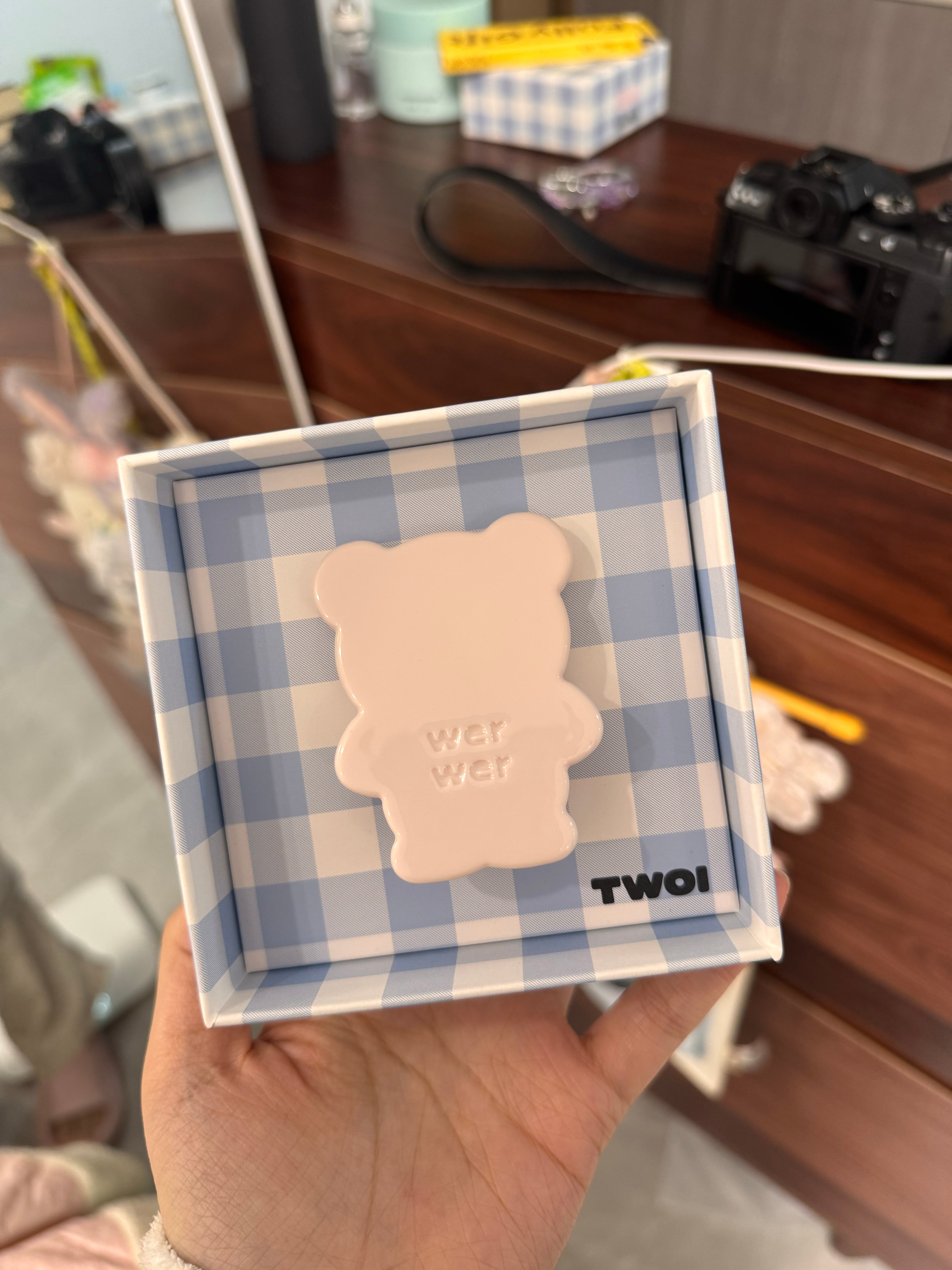 这条金粉1（小熊发夹！）  