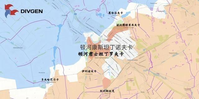 俄军 南部集群在顿河 康斯坦丁诺夫卡 已经对乌军第42机械化旅、第36海军陆战旅