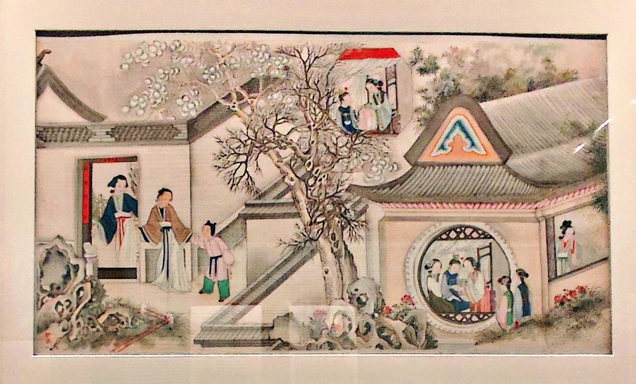 《红楼梦》彩绘画册展
   ″绘梦三重缘一一辽宁与红楼梦文化展″，在《辽宁省博物