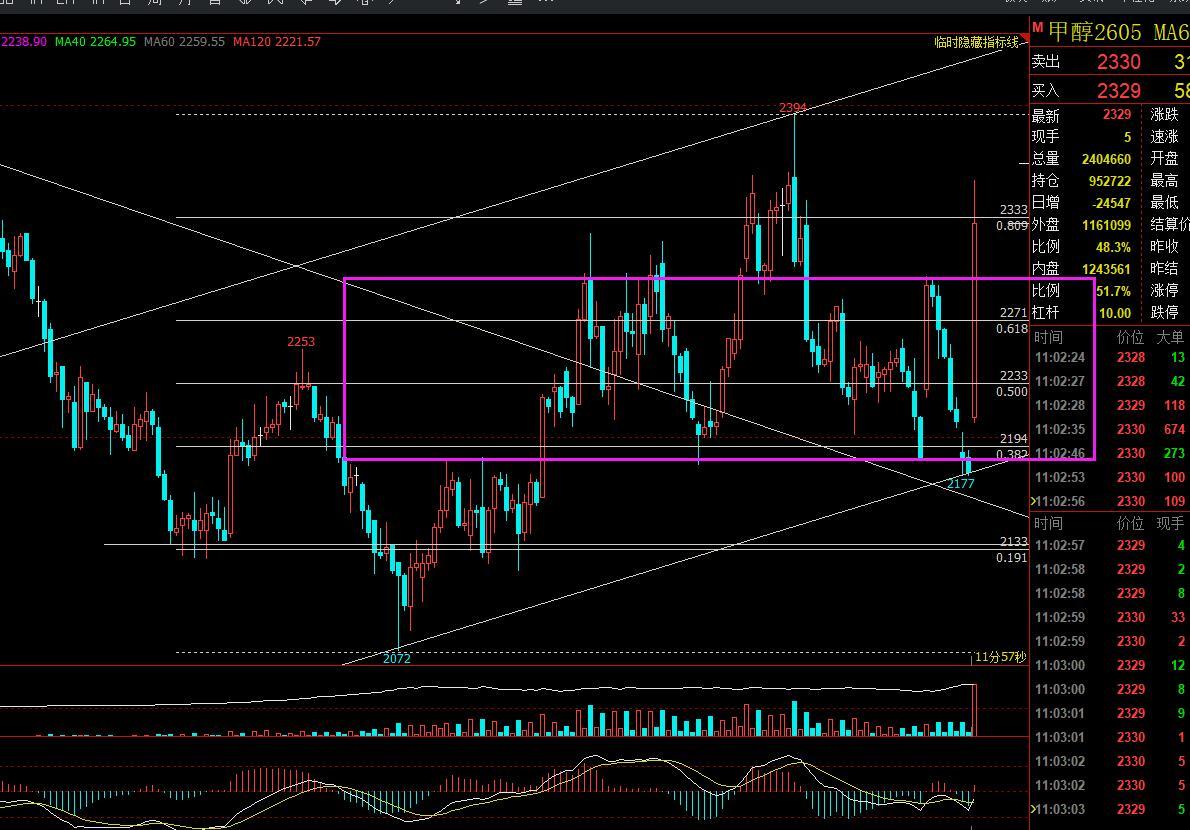 甲醇：
周一甲醇主力大涨超6%，美伊冲突加剧供应担忧，伊朗是我国甲醇进口的首要来