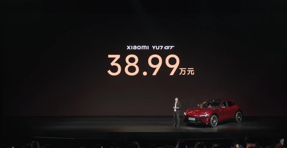 小米YU7GT发布：38.99万元5月21日，在今日晚间的小米YU7 GT发布会