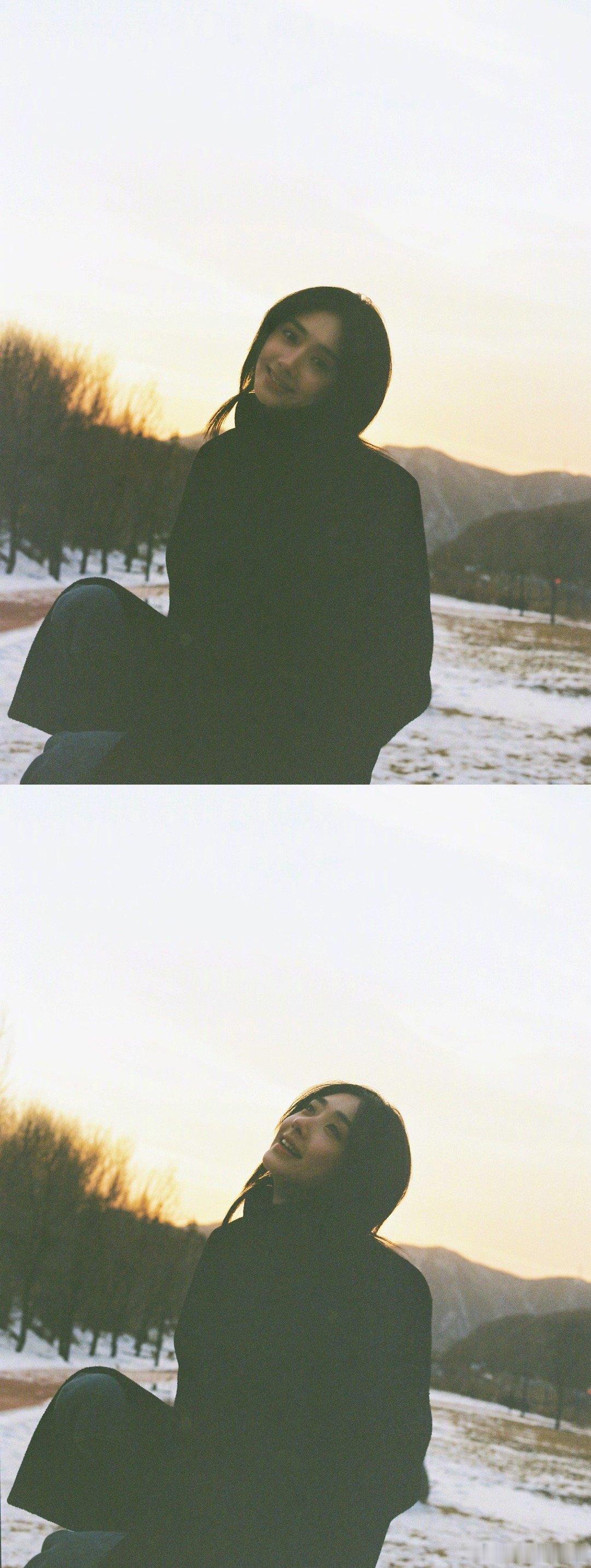 以为王影璐拍照拍哭了 王影璐这套图好绝！虽然看着就好冷，但是出图之后真的觉得太值